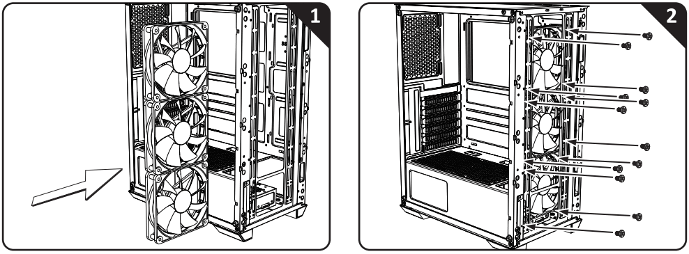 BitFenix Nova Mesh SE TG 4ARGB Crystal Tower Case - FIGUFRE 18