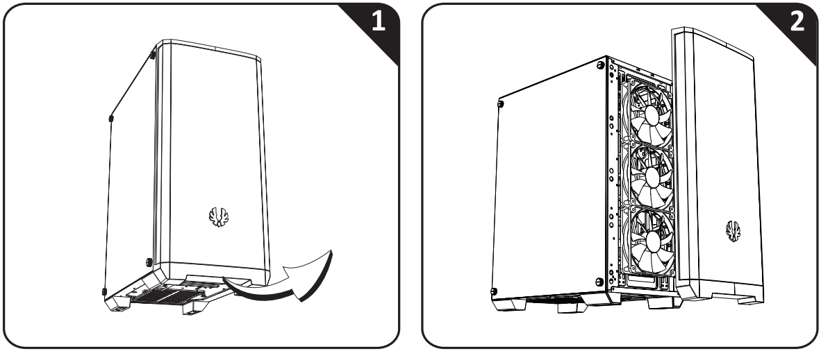 BitFenix Nova Mesh SE TG 4ARGB Crystal Tower Case - FIGUFRE 5