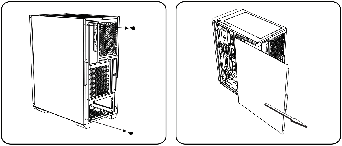 BitFenix Nova Mesh SE TG 4ARGB Crystal Tower Case - FIGUFRE 8