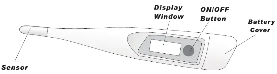 Fast Read Digital Clinical Thermometer Kd-120 Instruction Manual Fast Read Digital Clinical Thermometer Kd-120 Instruction Manual