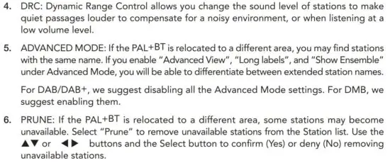 FIG 14 Digital Radio (DAB DAB+DMB) Mode