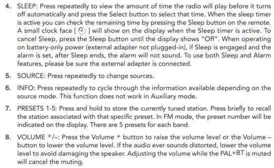 FIG 6 Guide to Features (Remote Control)