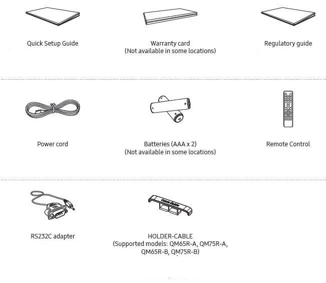 SAMSUNG QM32R-A QMR-A Series 32 Inch FHD Standalone Smart Signage-1