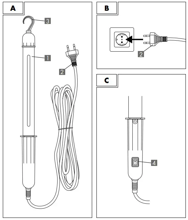 MY PROJECT 383712 LED Inspection Lamp - Figure 1