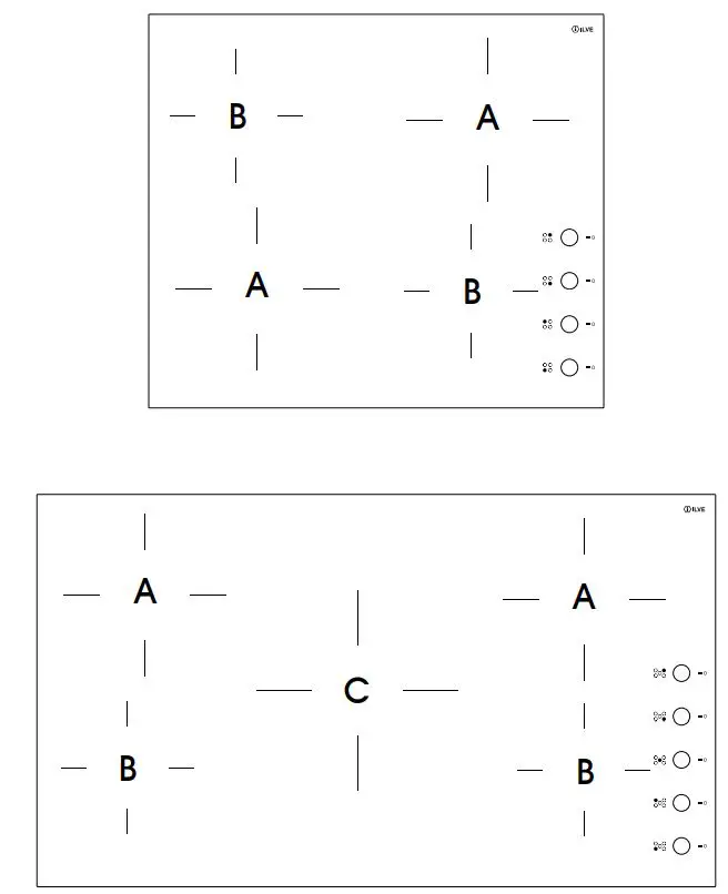 ILVE KHVI364 Induction Hob Instruction Manual - Induction hob