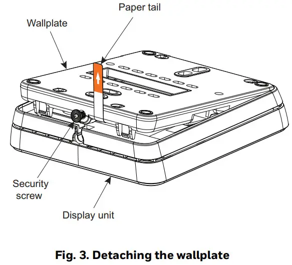 Honeywell TC500A Commercial Thermostat Mounting - fig 3