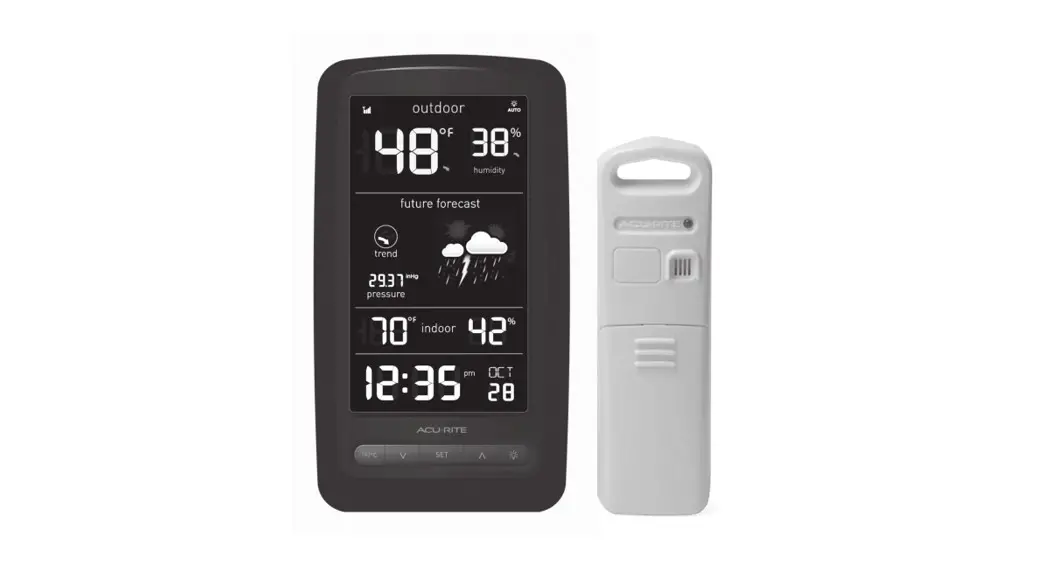 Acurite 01118 Weather Station With Temperature, Humidity And Forecaster Instruction Manual