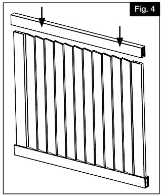 FREEDOM 73040719 Louvered Gate Kit Instruction Manual - Fig 4