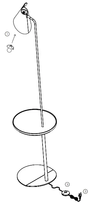 ACCORD LIGHTING 3042 Floor Lamp Accord Balance