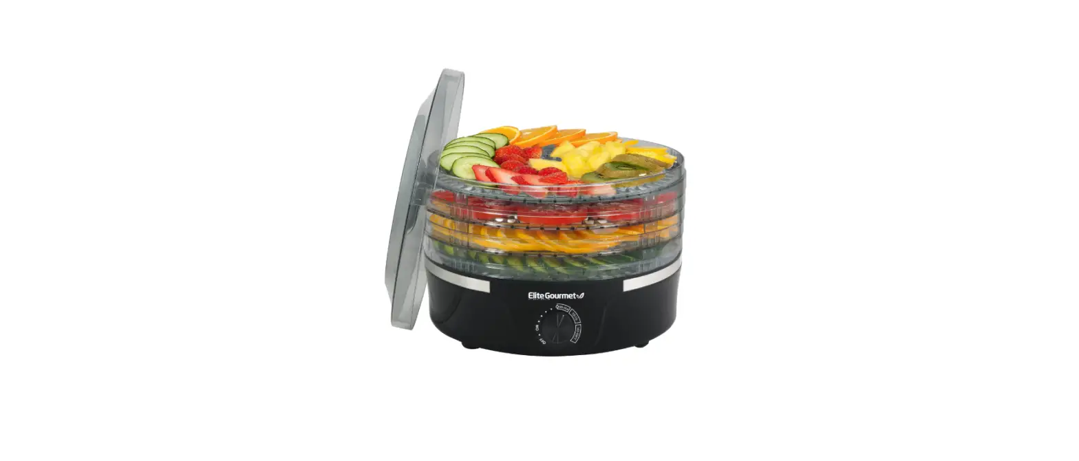 Elite Gourmet Efd319 5 Tier Food Dehydrator Instruction Manual