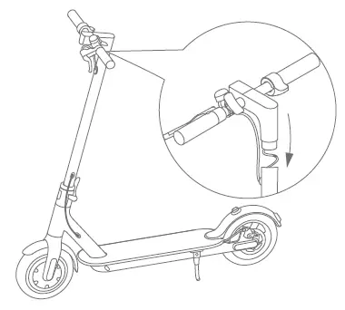 Rebel ZAB0030 Fast Wheels Pro Electric Kick Scooter-13