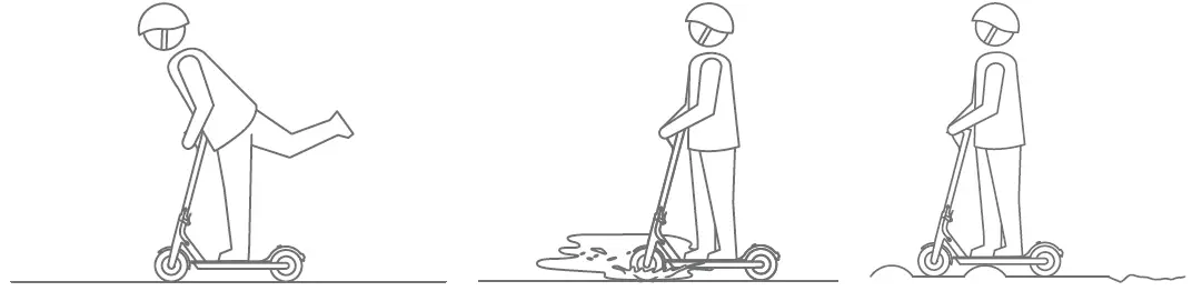 Rebel ZAB0030 Fast Wheels Pro Electric Kick Scooter-6