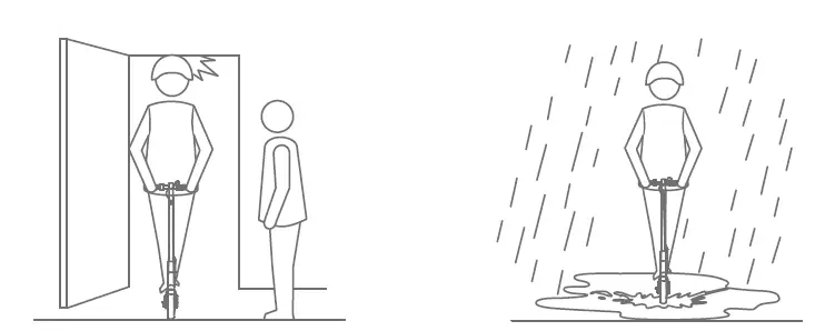 Rebel ZAB0030 Fast Wheels Pro Electric Kick Scooter-9