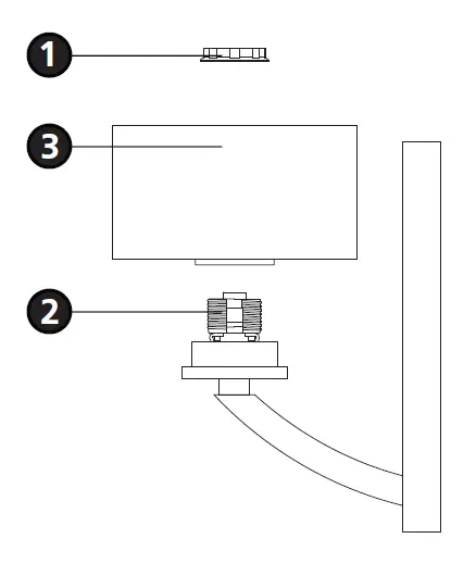 HINKLEY 5590CM-LED Meridian LED 7 inch Chrome Vanity Light Wall Light 2