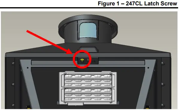 AEL AVPCL2 Lantern Field Installable House Side Shield - Figure 1