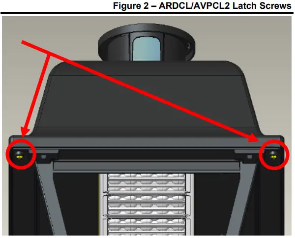AEL AVPCL2 Lantern Field Installable House Side Shield - Figure 2