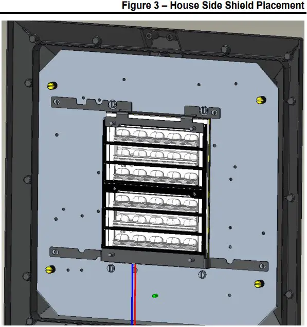 AEL AVPCL2 Lantern Field Installable House Side Shield - Figure 3
