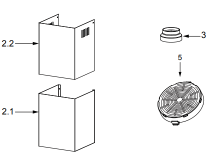 aspes ACPP600A1IX Cooker Hood - fig 3