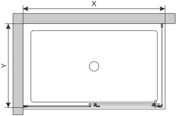 Pavo BeBa 26058 Sliding Door Enclosure C1
