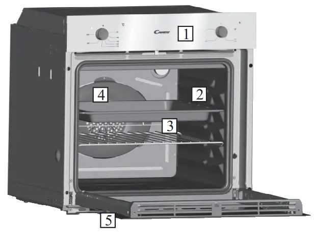CANDY FCT200X E Oven - Overview