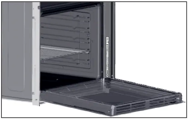 CANDY FCT200X E Oven - panels surrounding