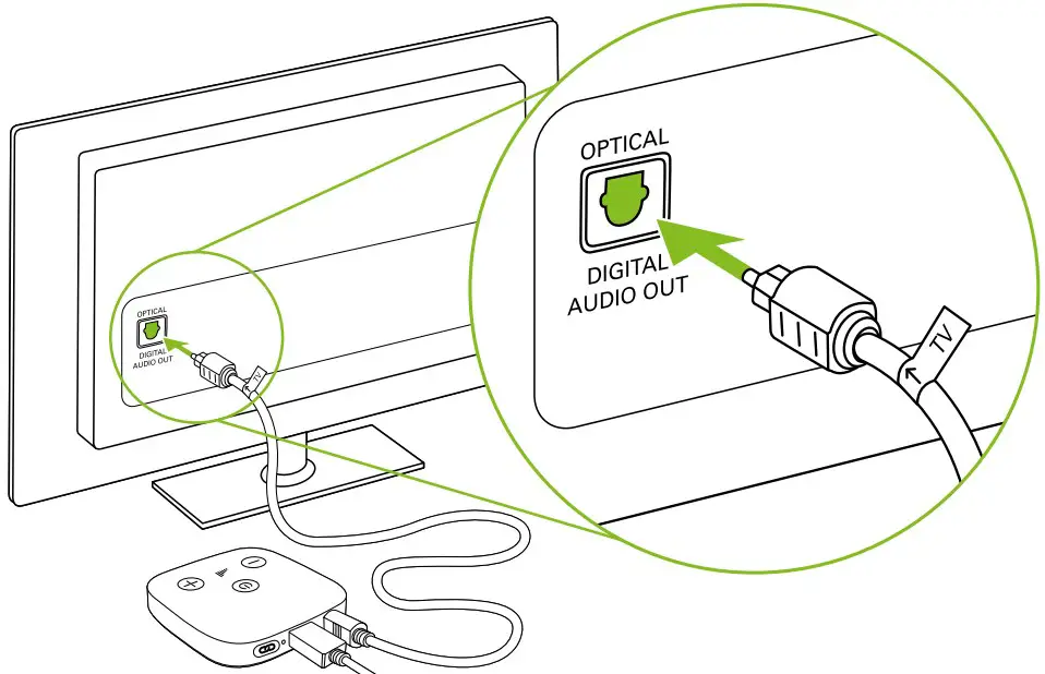 Connecting to an audio device