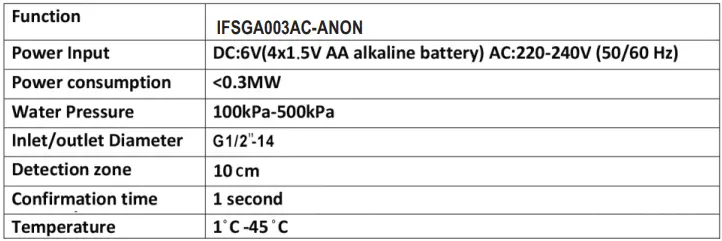 Intelligent-IFSGA003AC-ANON-Dryflow-Tri-Tap-Water-Sensor-Tap-fig-2