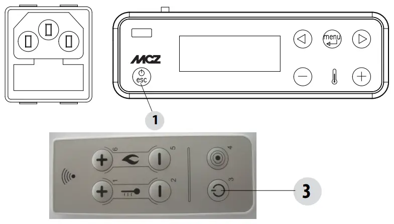 MCZ S2 Teia Comfort Air 10 Pellet Stove - CARRIED