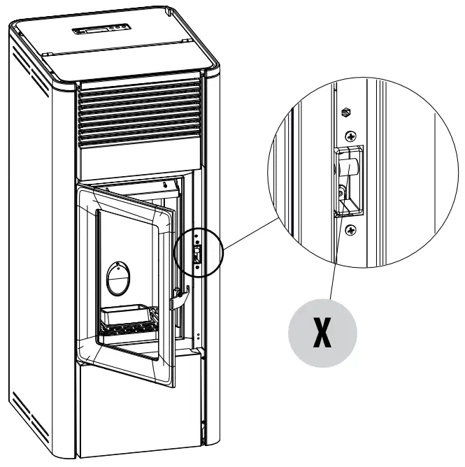 MCZ S2 Teia Comfort Air 10 Pellet Stove -CLEANING11