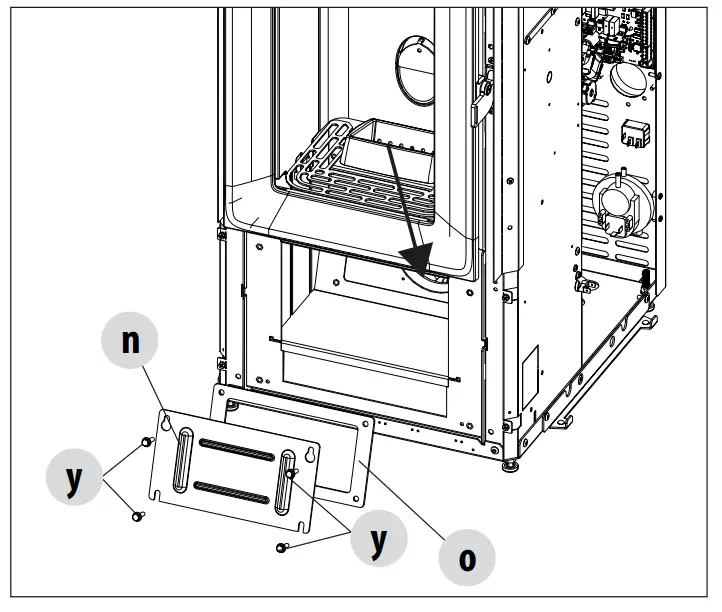 MCZ S2 Teia Comfort Air 10 Pellet Stove -CLEANING4