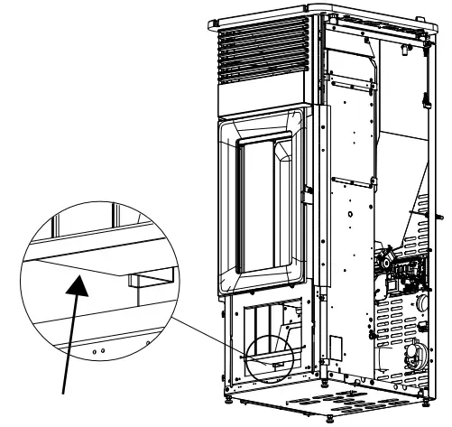 MCZ S2 Teia Comfort Air 10 Pellet Stove -CLEANING5
