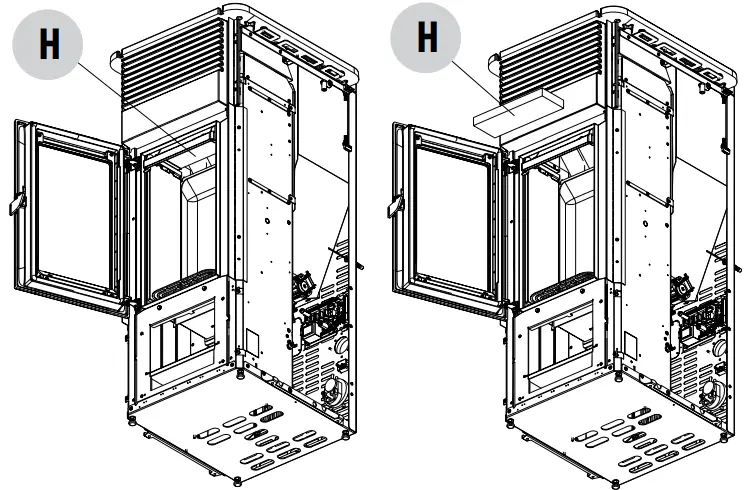 MCZ S2 Teia Comfort Air 10 Pellet Stove -CLEANING6