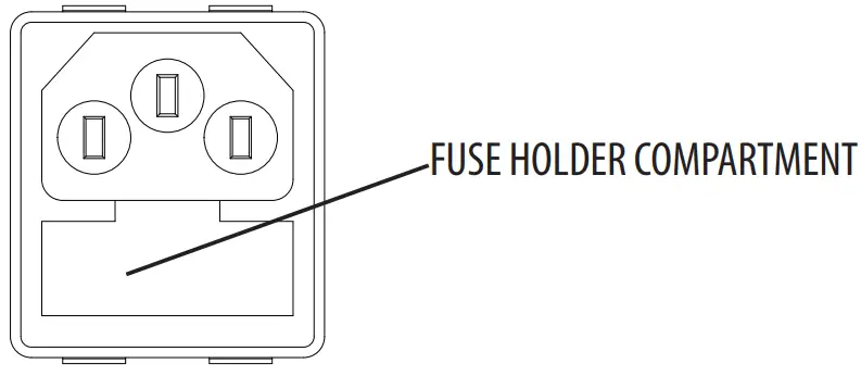 MCZ S2 Teia Comfort Air 10 Pellet Stove -FUSE HOLDER