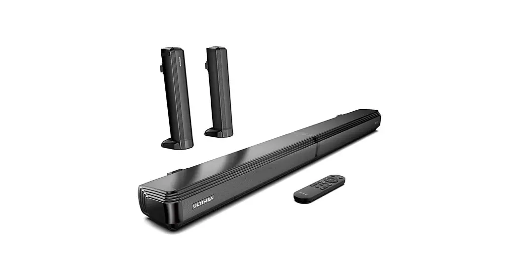 Ultimea U3300 2.2ch Sound Bars For Tv 2 In 1 Separable Speakers User Guide