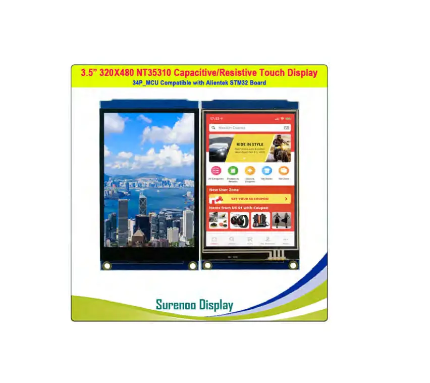 Surenoo Smc0350c-320480 Series Mcu Interface Tft Lcd Module User Manual