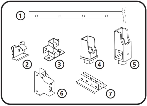 Tetra GELTD2471 1E Series LED Lighting System - Components Accessories