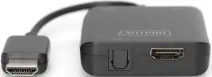 DIGITUS DA-70475 4K HDMI Audio Extractor Stereo 2.0 / Toslink 5.1