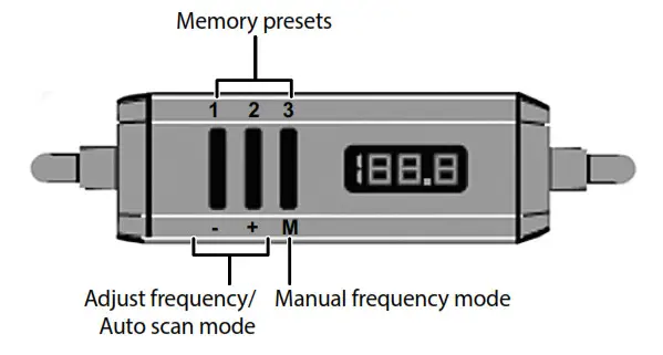 NS-M35FMT2-C 3.5 mm Universal FM Transmitter - TUNING YOUR TRANSMITTER