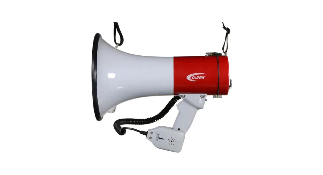 Califone Pa-25r 25w Handheld Megaphone With Detachable Microphone User Manual