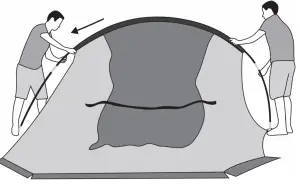 kogan KDCMPTNT4PA 1 Bedroom Familt Camping Tent - sleeve2