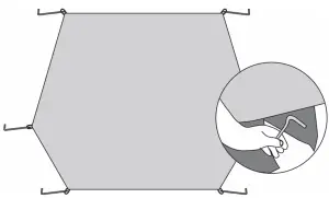 kogan KDCMPTNT4PA 1 Bedroom Familt Camping Tent - tent body1