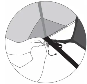 kogan KDCMPTNT4PA 1 Bedroom Familt Camping Tent - the rings 1