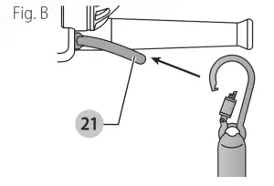 DEWALT Heavy Duty Small Angle Trigger Switch Grinder - Fig