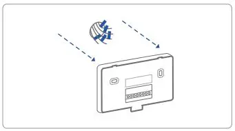 Vine Smart Wi-Fi Thermostat with Nightlight TJ-225 User Guide - Disconnect the wires and remove the old wall plate