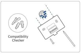 Vine Smart Wi-Fi Thermostat with Nightlight TJ-225 User Guide - Mount the New Wall Plate