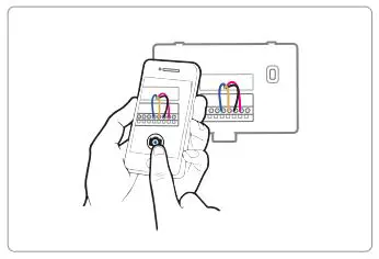 Vine Smart Wi-Fi Thermostat with Nightlight TJ-225 User Guide - Take a picture of the wires