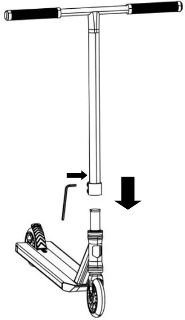 kmart 43055470 Noize Pro Scooter - Assembly