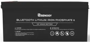 RENOGY RBT200LFP12-BT Battery Bluetooth Lithium Iron Phosphate