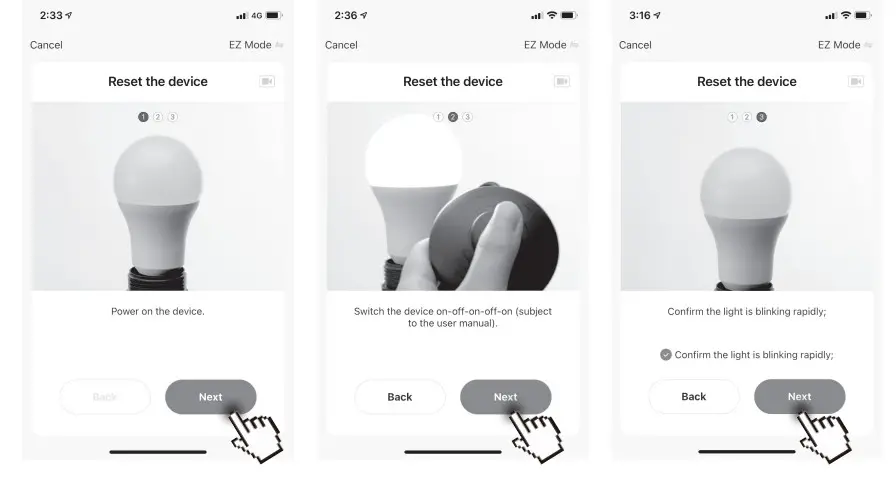 FIRMERST FMDC01 LED Controller - Select the network