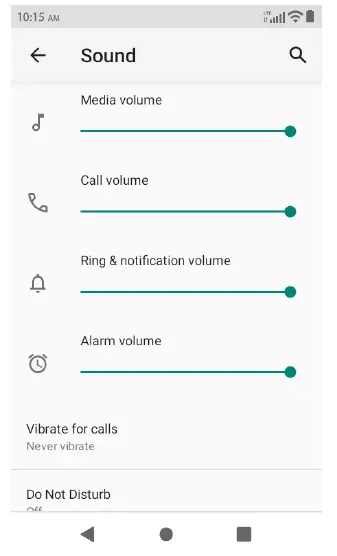 Changing sound profiles